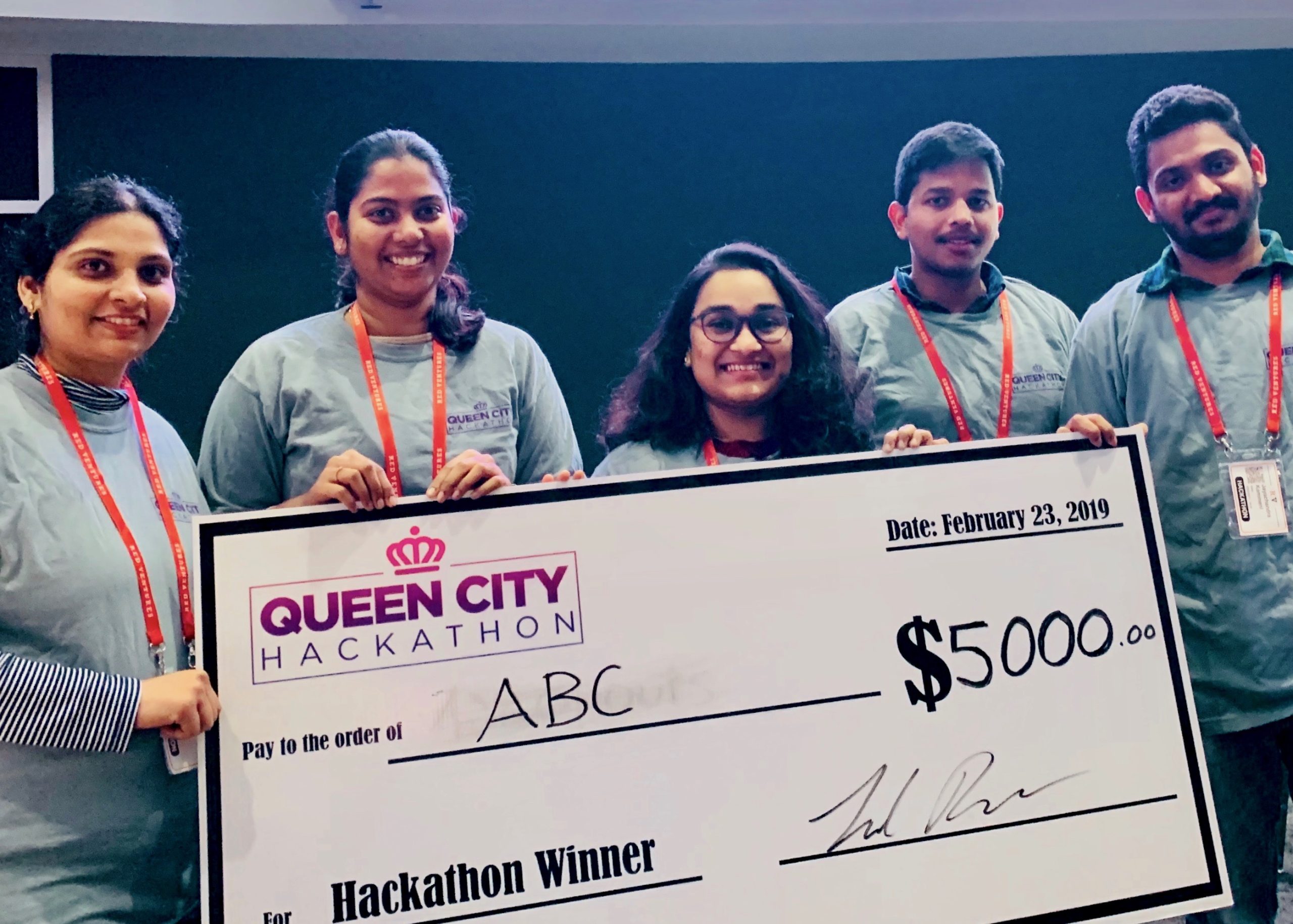 Winning Big at Queen City Hackathon - College of Computing and Informatics